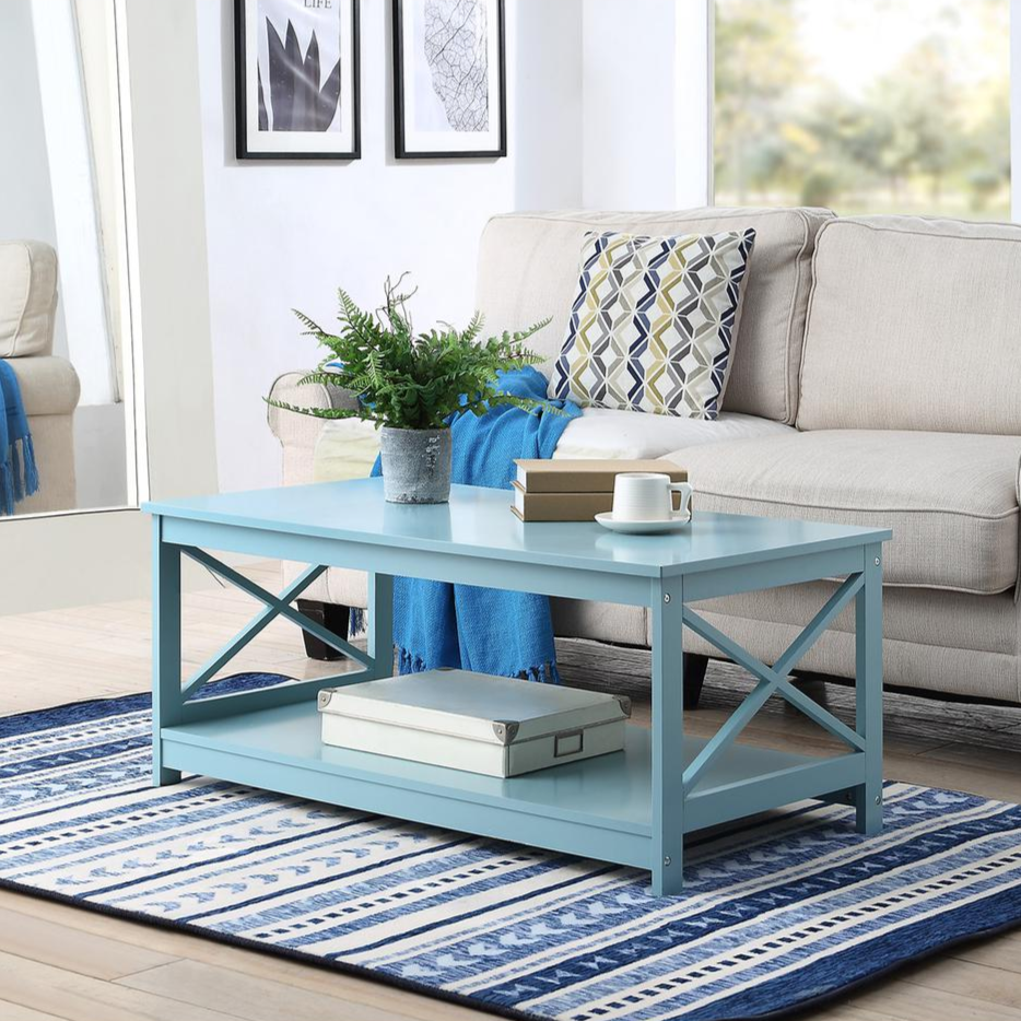 Oxford Coffee Table - Sleek Coastal and Farmhouse Chic Design