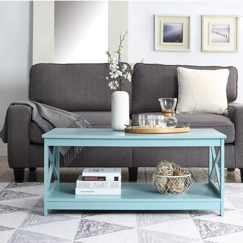 Oxford Coffee Table - Sleek Coastal and Farmhouse Chic Design