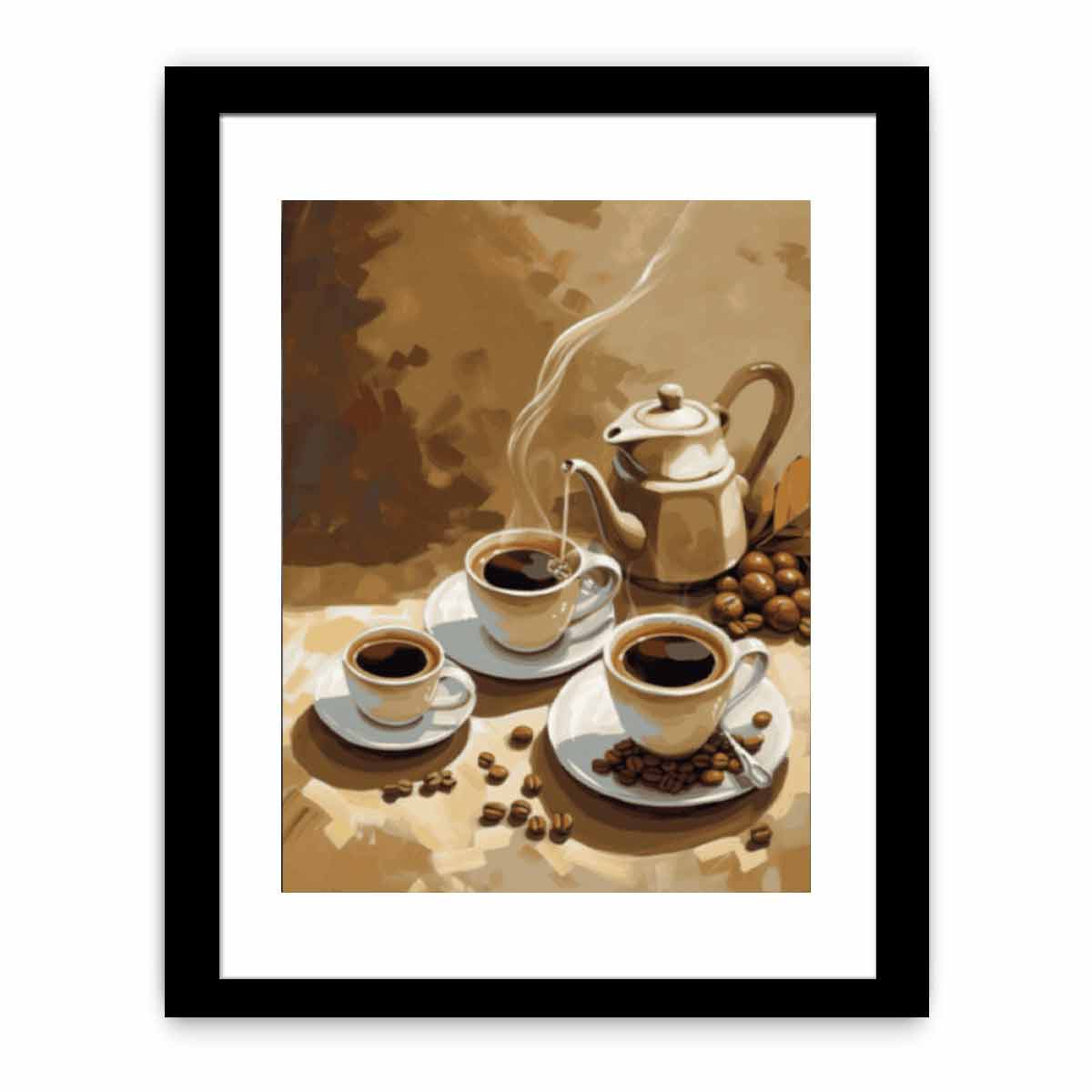 Coffee Framed Print - Premium Artwork for Coffee Lovers