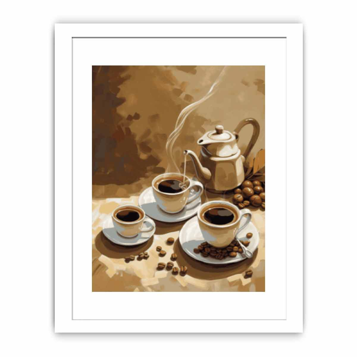 Coffee Framed Print - Premium Artwork for Coffee Lovers