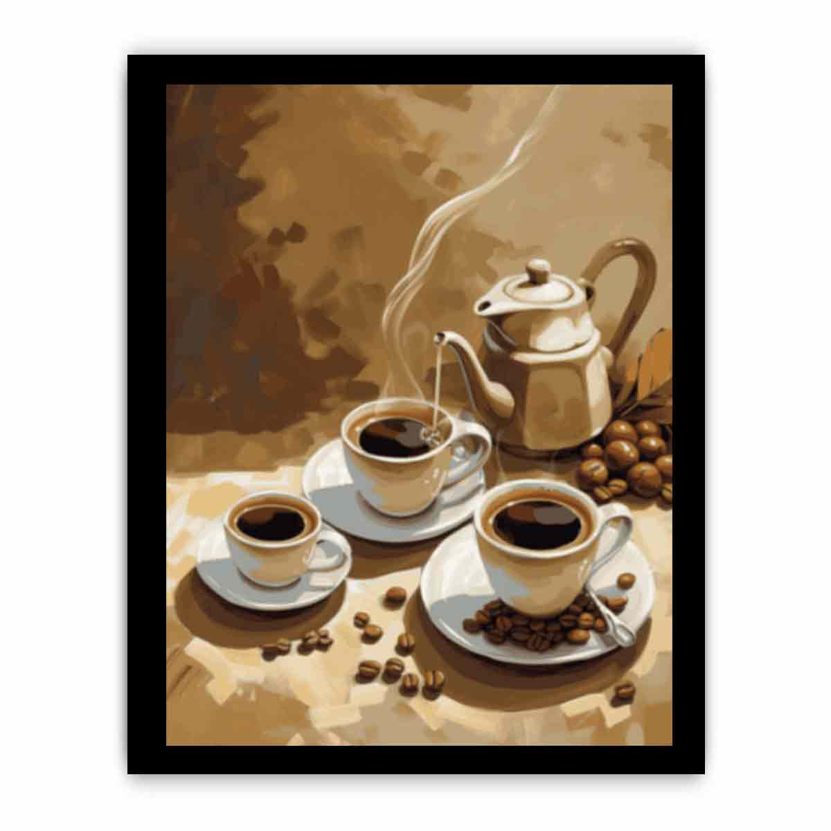 Coffee Framed Print - Premium Artwork for Coffee Lovers