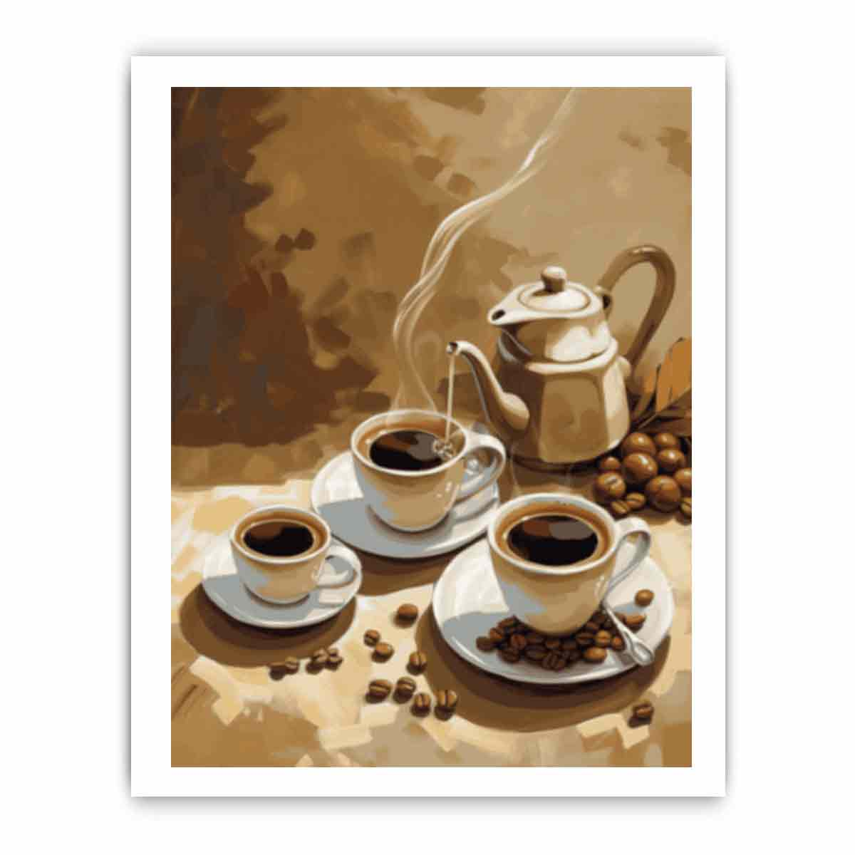 Coffee Framed Print - Premium Artwork for Coffee Lovers