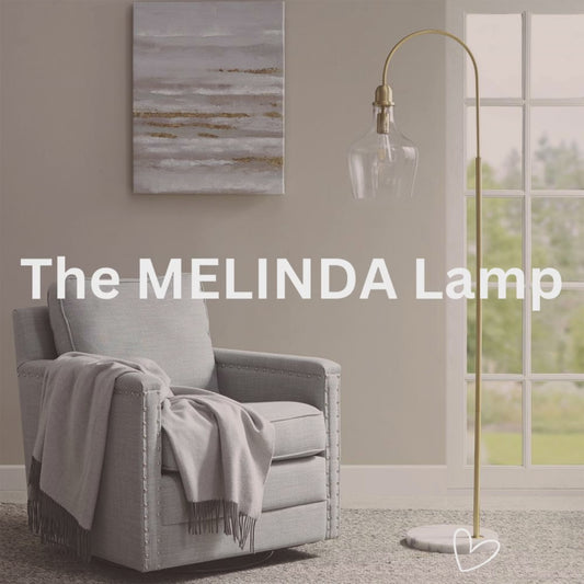 The MELINDA Lamp - Hampton Hill Auburn Floor Lamp - Elegant Lighting for Sophisticated Homes